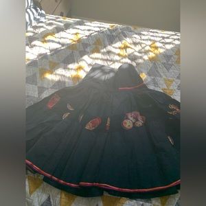 Double jeu womens European skirt